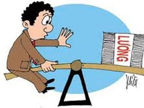 Sao chỉ trả 70% tiền lương?