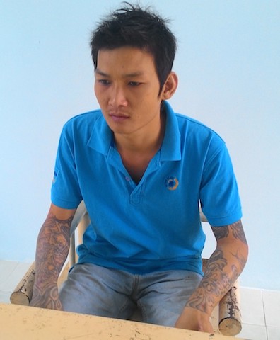 M&atilde; Cẩm Quang tại cơ quan c&ocirc;ng an
