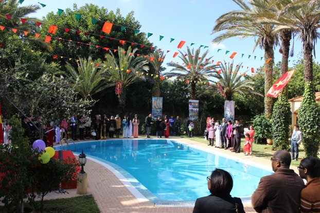 C&aacute;i Tết rực rỡ tại Maroc ấm &aacute;p