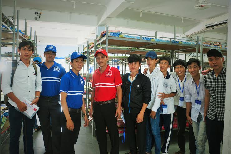 Bố trí chỗ trọ miễn phí cho thí sinh