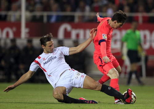 Barcelona của Messi là khắc tinh của Sevilla thời còn do Emery dẫn dắt