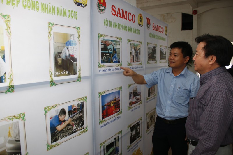 CNVC-LĐ Samco thưởng l&atilde;m ảnh N&eacute;t đẹp c&ocirc;ng nh&acirc;n Samco  Ảnh: Kh&aacute;nh L&ecirc;