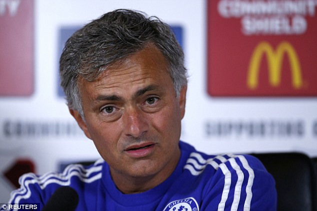HLV Morinho trong buổi họp b&aacute;o