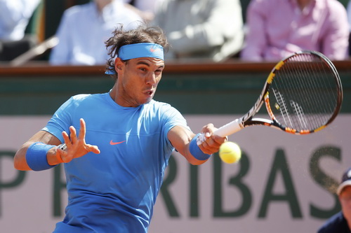 Nadal thi đấu đầy quyết tâm nhưng không vượt qua nổi vòng tứ kết