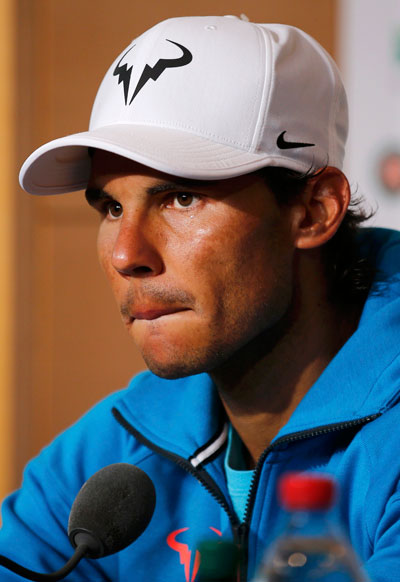 Nadal rơi xuống hạng 10 thế giới