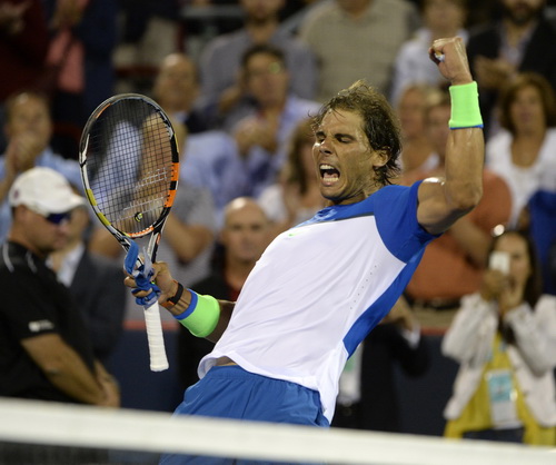 Nadal duy tr&igrave; mạch thắng ở hai nội dung đơn v&agrave; đ&ocirc;i ở Montreal