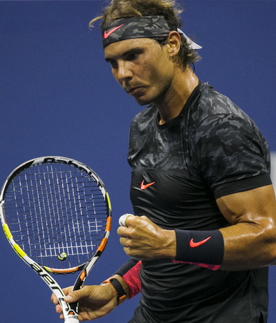 Nadal đi tiếp v&agrave;o v&ograve;ng hai Mỹ mở rộng 2015