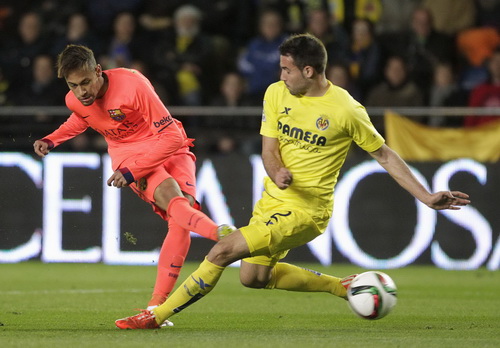 Neymar tỏa s&aacute;ng với b&agrave;n thắng thứ 5 v&agrave; 6 ở C&uacute;p Nh&agrave; vua m&ugrave;a n&agrave;y