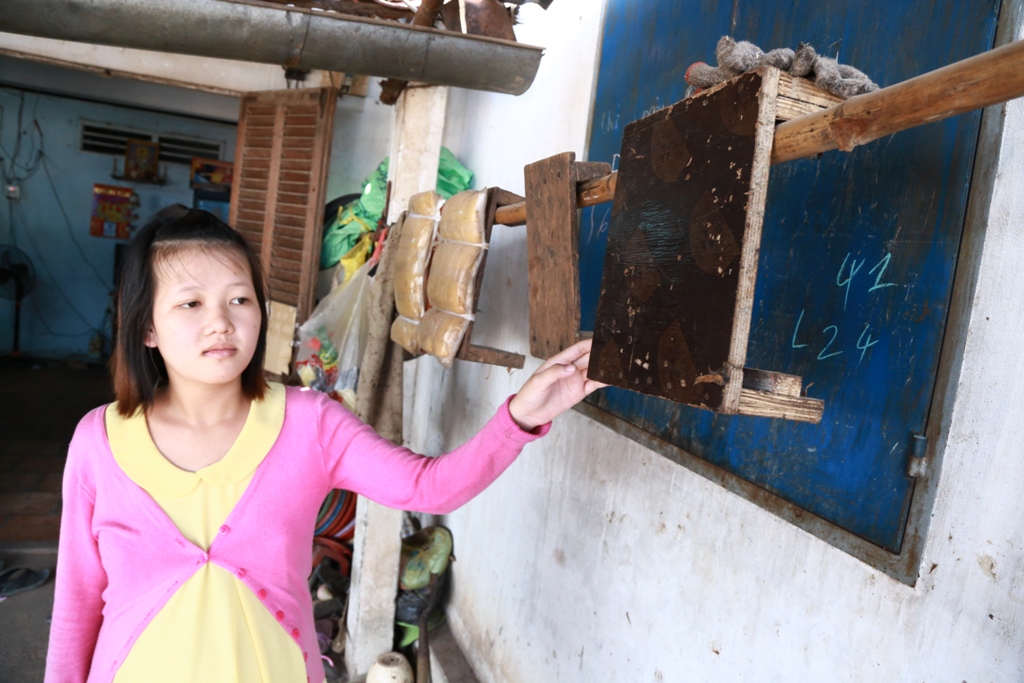 Như chỉ tấm đ&ograve;n m&agrave; mẹ m&igrave;nh hay ngồi lột m&iacute;t đi b&aacute;n