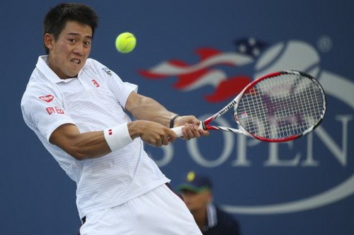 Kei Nishikori khiến cả ch&acirc;u &Aacute; l&ecirc;n cơn sốt tại giải Mỹ mở rộng 2014
