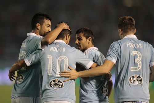 Nolito v&agrave; Fontas gi&agrave;nh 3 điểm v&agrave; đưa Celta Vigo l&ecirc;n ng&ocirc;i đầu