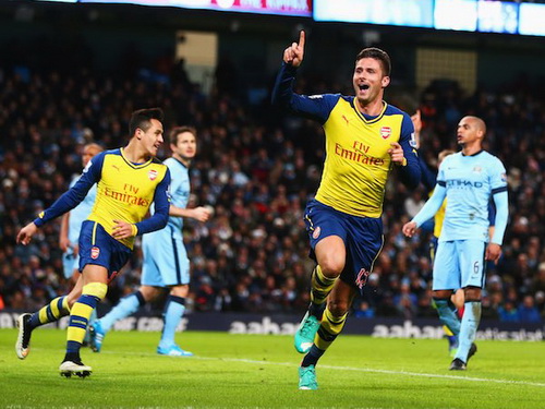 HLV Pellegrini bị sốc khi “pháo thủ” bắn hạ Man City tại Etihad