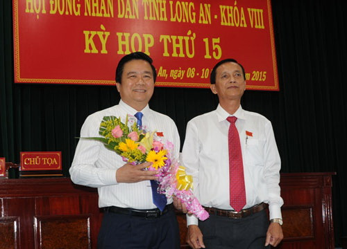 Ông Phạm Văn Rạnh giữ chức Chủ tịch HĐND tỉnh Long An