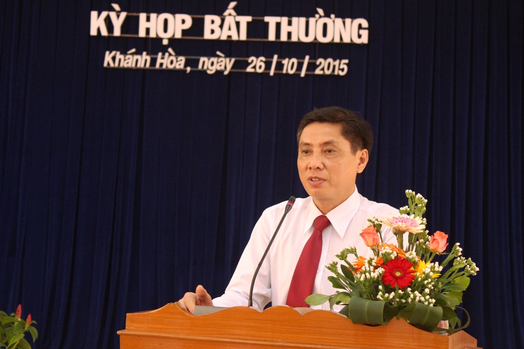 Công bố quyết định kỷ luật của Ban Bí thư đối với lãnh đạo tỉnh Khánh Hòa - Ảnh 1.