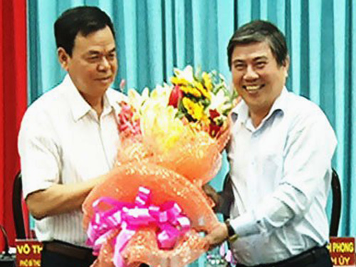 Ông Nguyễn Thành Phong làm Phó Bí thư Thành ủy TP HCM