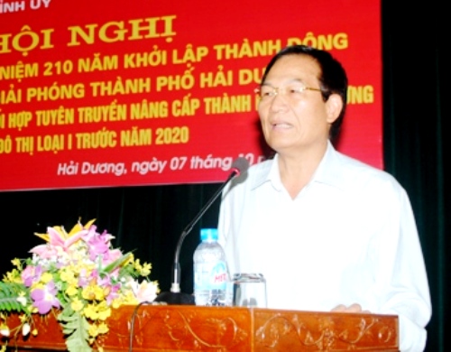 Bí thư Thành ủy TP Hải Dương rút lại đơn xin từ chức