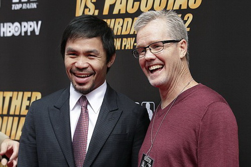 Pacquiao v&agrave; HLV Freddie Roach