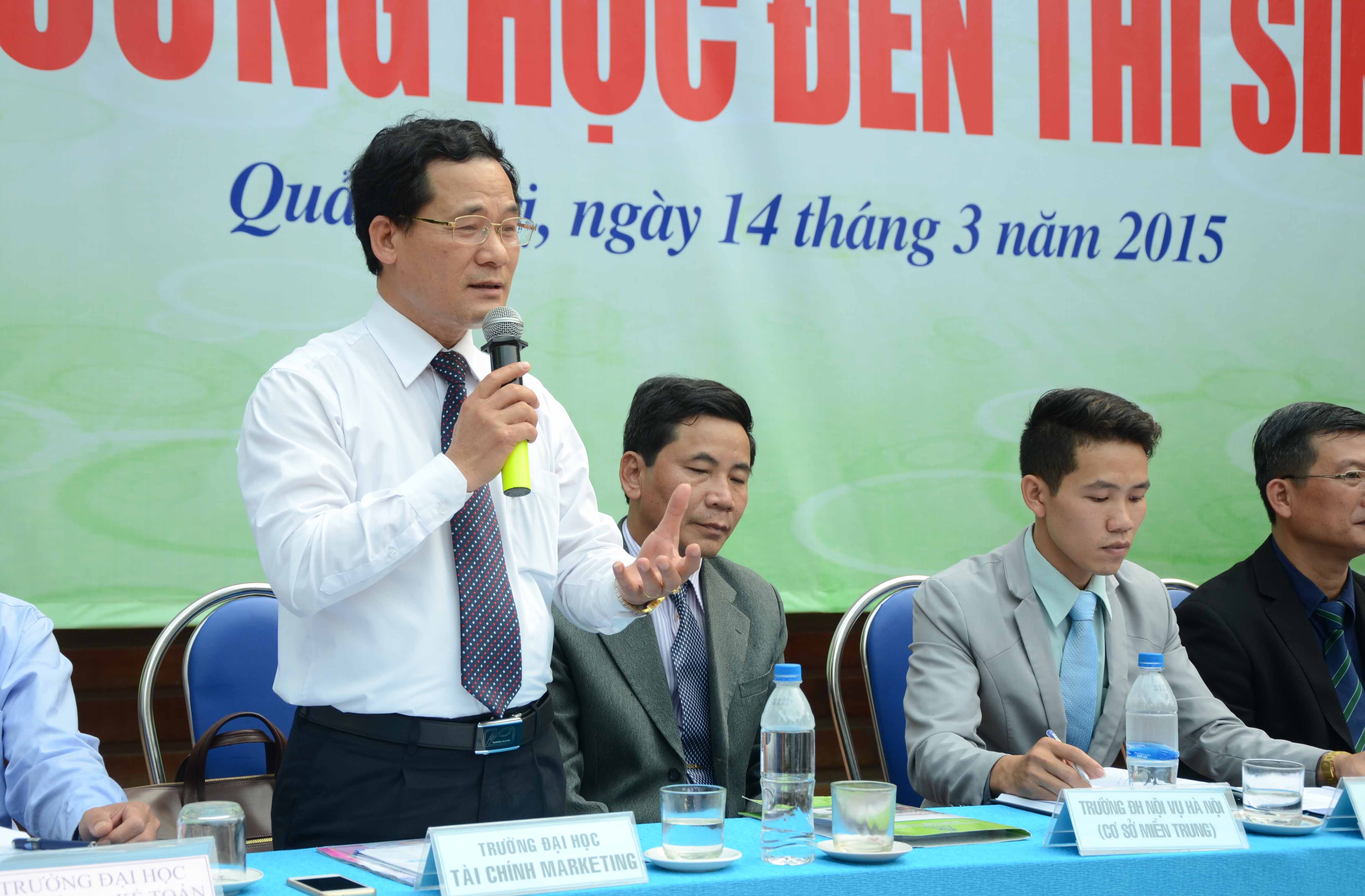 ThS Phạm Thế Vinh, Trưởng ph&ograve;ng khảo th&iacute; v&agrave; quản l&yacute; chất lượng, Trường ĐH T&agrave;i Ch&iacute;nh &ndash; Marketing.&nbsp;