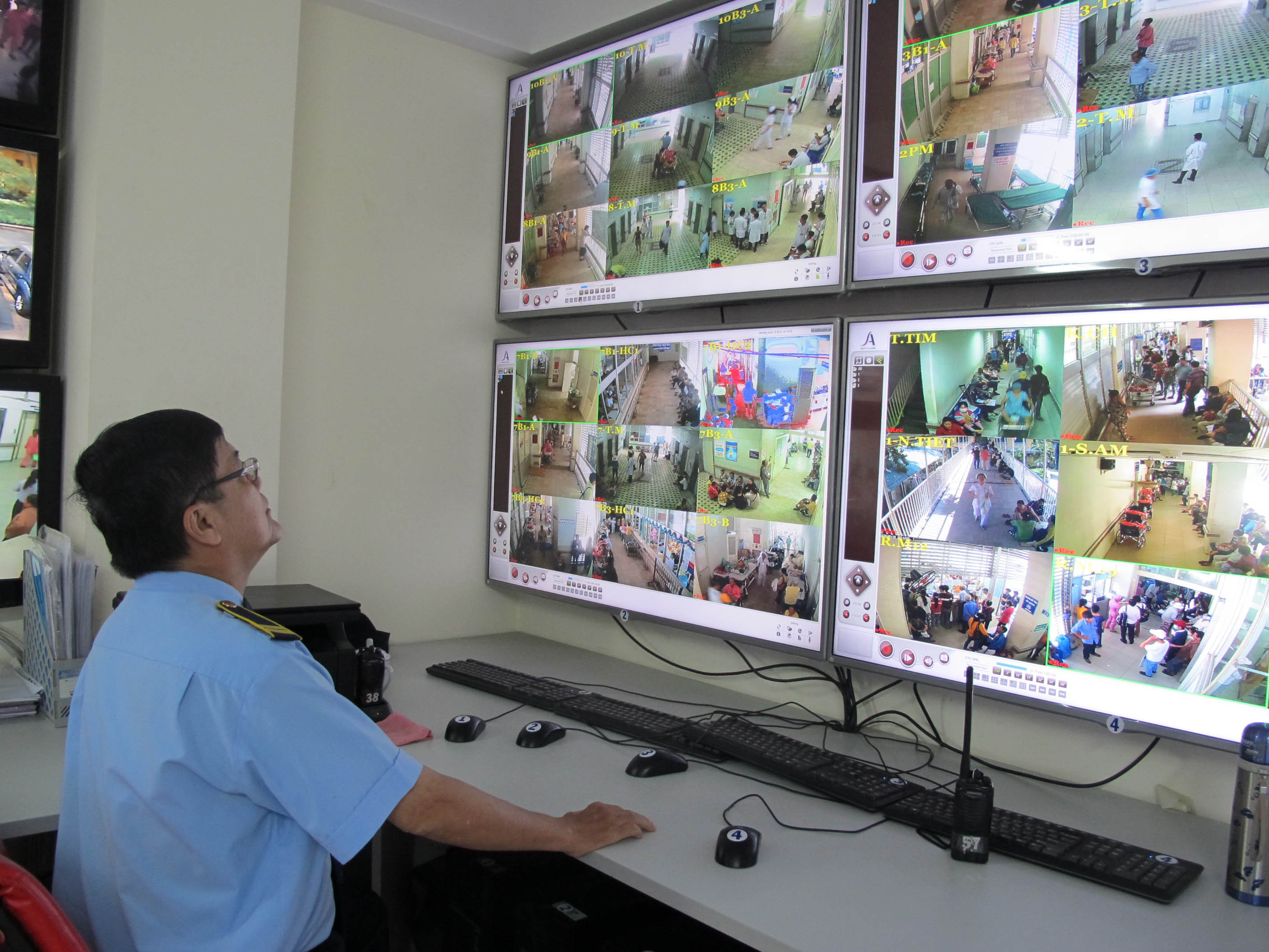 Hệ thống camera an ninh tại Bệnh viện Chợ Rẫy