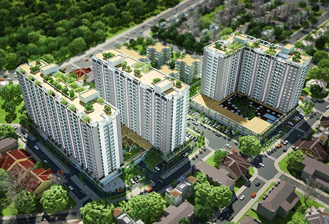 Phối cảnh Dự &aacute;n Chung cư Bộ C&ocirc;ng an