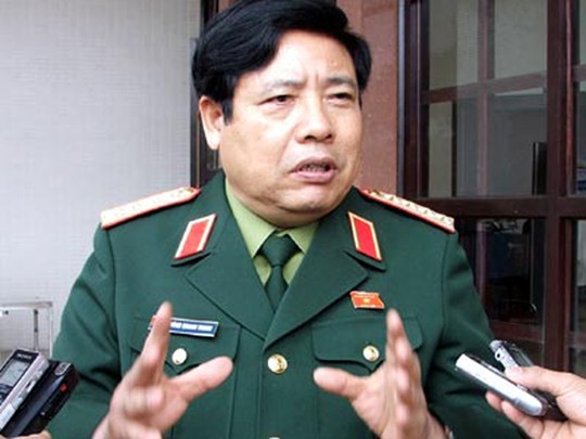 Sáng 25-7, Bộ trưởng Phùng Quang Thanh về nước