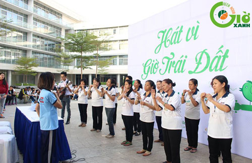 Cùng trẻ khuyết tật “lên tiếng” vì môi trường