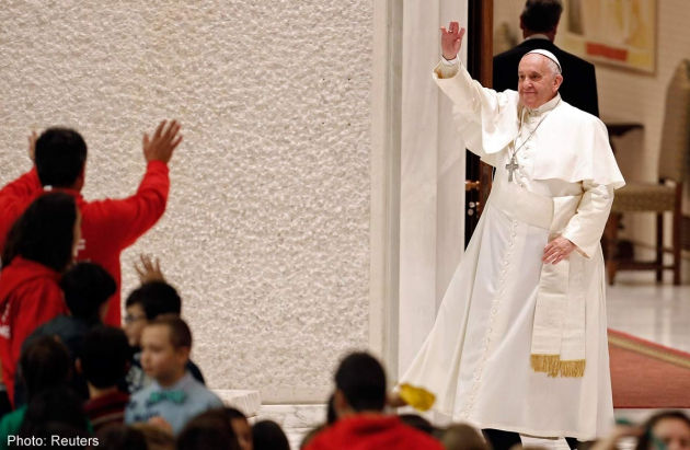 Giáo hoàng Francis. Ảnh: Reuters