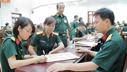 Điểm mới trong tuyển sinh của các trường khối quân đội