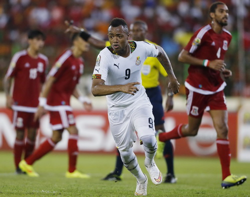 Andre Ayew - con trai của danh thủ Abedi Pele - là trụ cột của tuyển Ghana