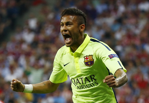 Neymar ghi cú đúp tại Allianz Arena
