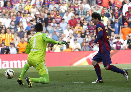 Messi ghi b&agrave;n thắng thứ 400 trong m&agrave;u &aacute;o Barcelona