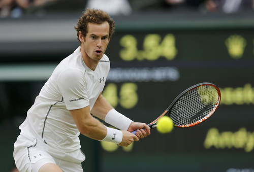Andy Murray tự tin khi thi đấu tr&ecirc;n s&acirc;n nh&agrave; London