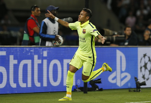 Neymar ghi bàn mở tỉ số cho Barcelona