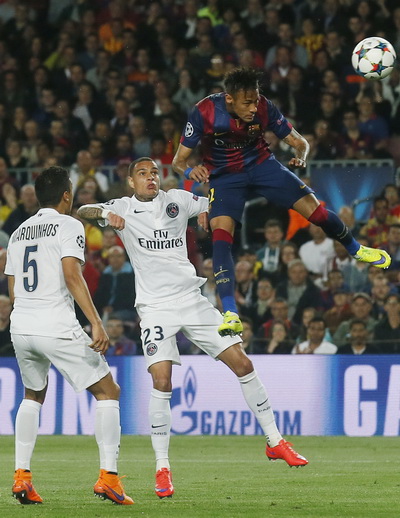 Neymar ghi bàn thứ nhì trong trận, pha lập công thứ 30 mùa này của riêng anh