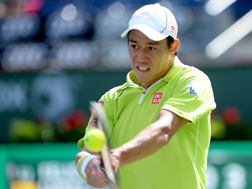 Nishikori thất bại với mục ti&ecirc;u lần đầu v&agrave;o tứ kết Indian Wells Masters