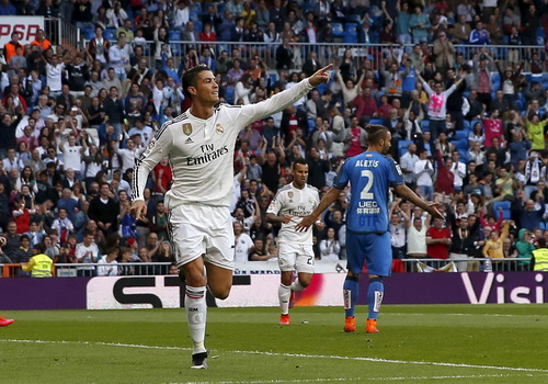 Ronaldo b&ugrave;ng nổ với hai c&uacute; hat-trick trong v&ograve;ng một tuần ở La Liga