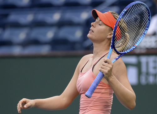 Sharapova nối d&agrave;i chuỗi trận thất vọng ở cụm giải s&acirc;n cứng Bắc Mỹ