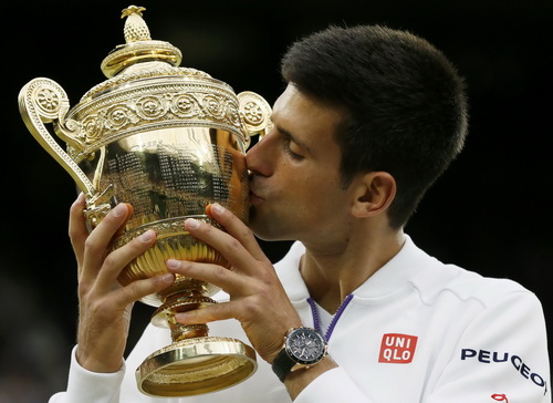 Federer ngậm ngùi, Djokovic lần thứ ba đăng quang ở Wimbledon