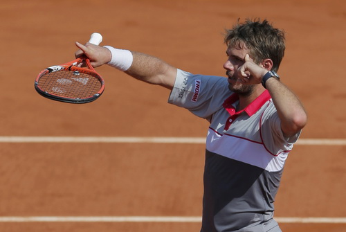 Wawrinka v&agrave; niềm vui v&agrave;o chung kết