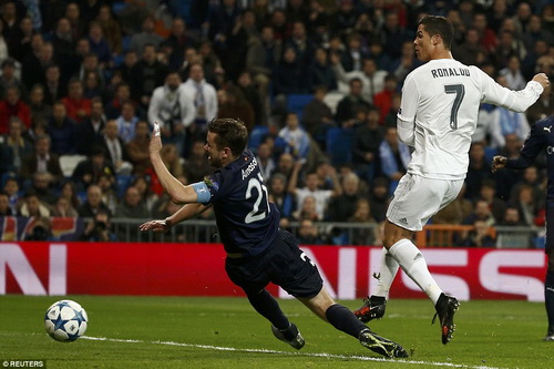 Xem Ronaldo bắn poker, Benzema lập hat-trick vào lưới Malmo