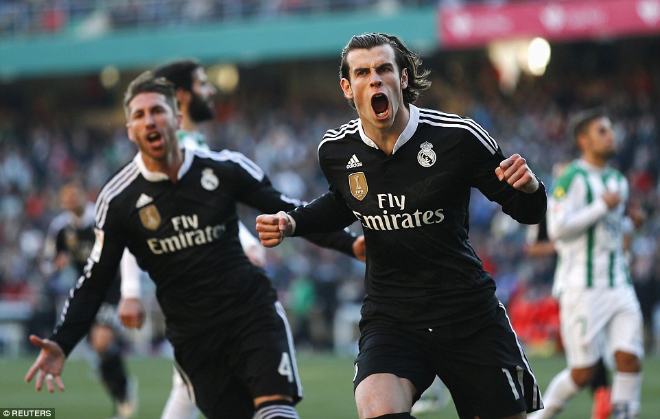 Bale ghi b&agrave;n mang về chiến thắng nghẹt thở cho Real Madrid