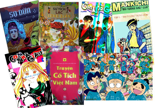 Truyện tranh chạy theo thị hiếu thấp