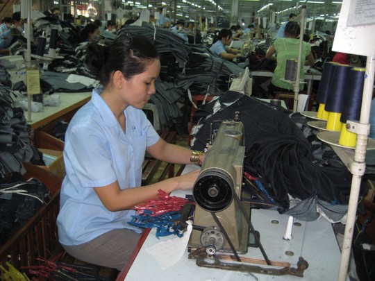 Tình hình Công ty CP May Sài Gòn 3 bất ổn khiến tâm lý công nhân bất an ẢNH: BẢO KHA)