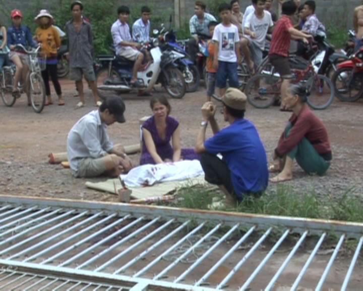 Hiện trường vụ tai nạn thương t&acirc;m (ảnh CTV)