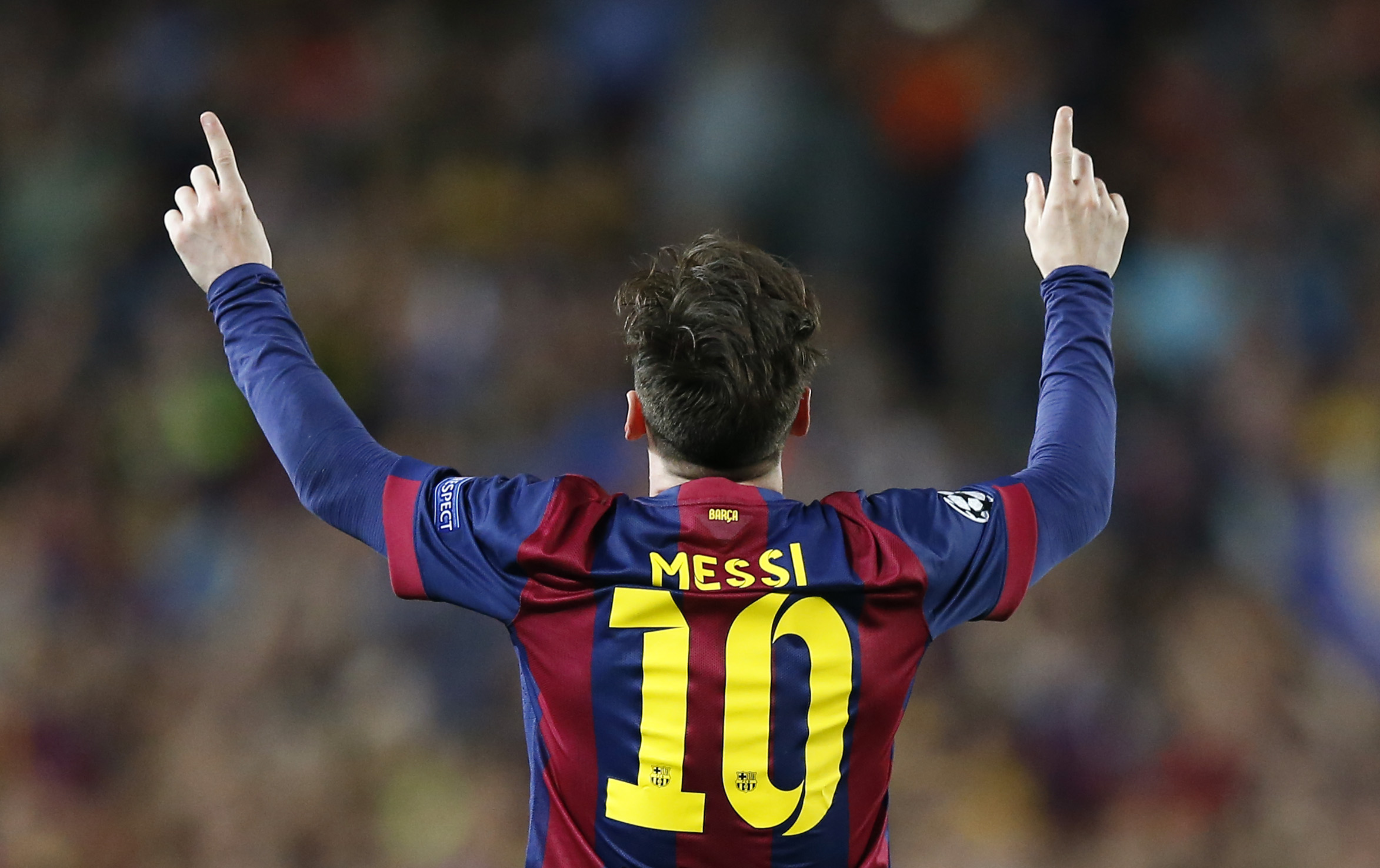 Messi đùng là không thể ngăn cản như lời nhận xét của HLV Guardiola trước trận