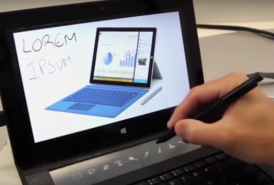 Microsoft mang màn hình e-ink lên bàn phím dành cho Surface