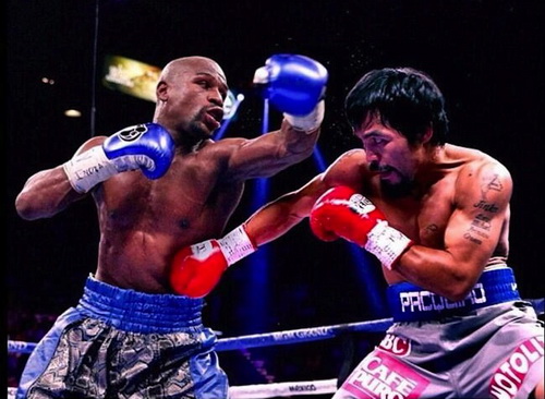 Giá vé trận so găng Mayweather - Pacquiao cao kỷ lục 150.000 USD