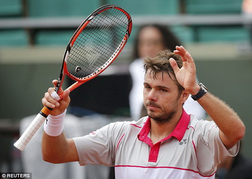 Wawrinka ch&agrave;o thua c&aacute;ch tiếp đ&oacute;n của BTC Roland Garros