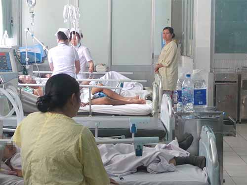 Nắng nóng, đột quỵ gia tăng