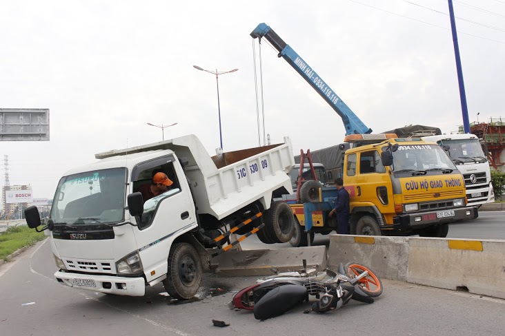 Hiện trường vụ tai nạn
